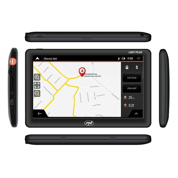 Sistem de navigatie GPS PNI L807 PLUS ecran 7 inch