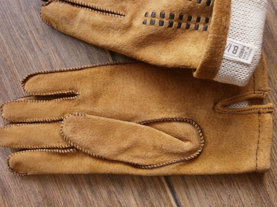 Ръкавици Естествена Кожа ЧИСТО НОВИ Дамски Унисекс