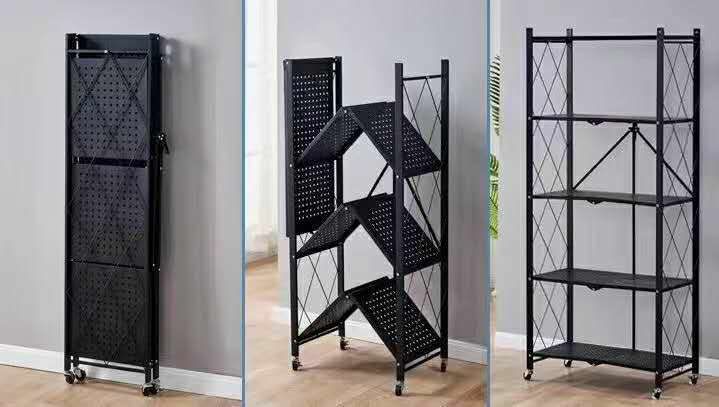 Железный складной стеллаж в стиле Лофт