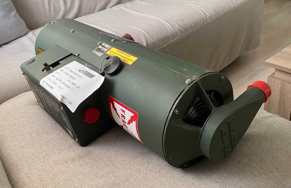 Incalzitor sirocco Hunter A20 armata USA military 60,000 BTU 17.58 kW