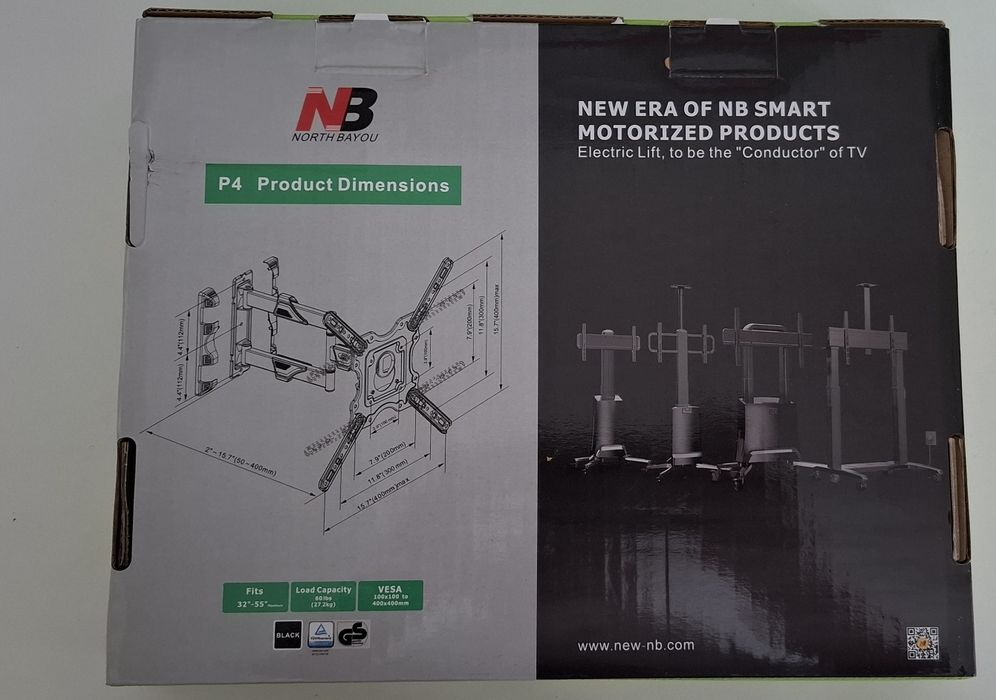Поворотный Кронштейн модель NB P4 32"-до 55" диагональ  Оригинал
