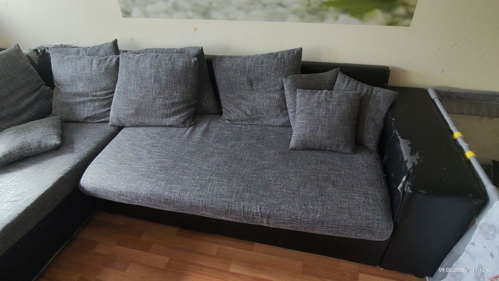 Ъглов холен диван