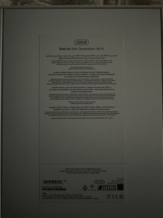Ipad Air 5 256 GB WIFI