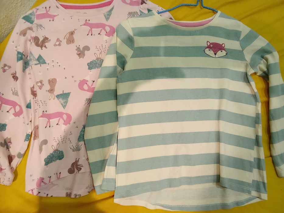 5 комплекта момиче 5-6  г.- 20 лв.