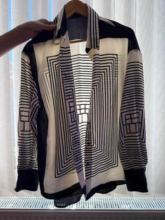 Дамска копринена риза