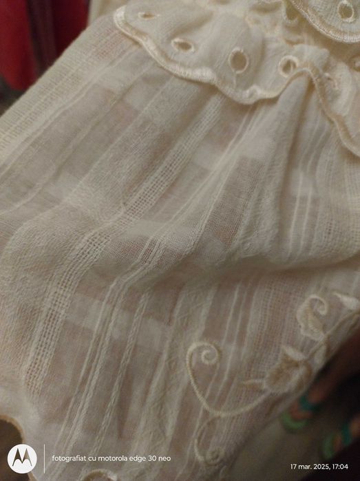 Rochiță, mărimea S, scurta, plaja, grosuță, in, broderie