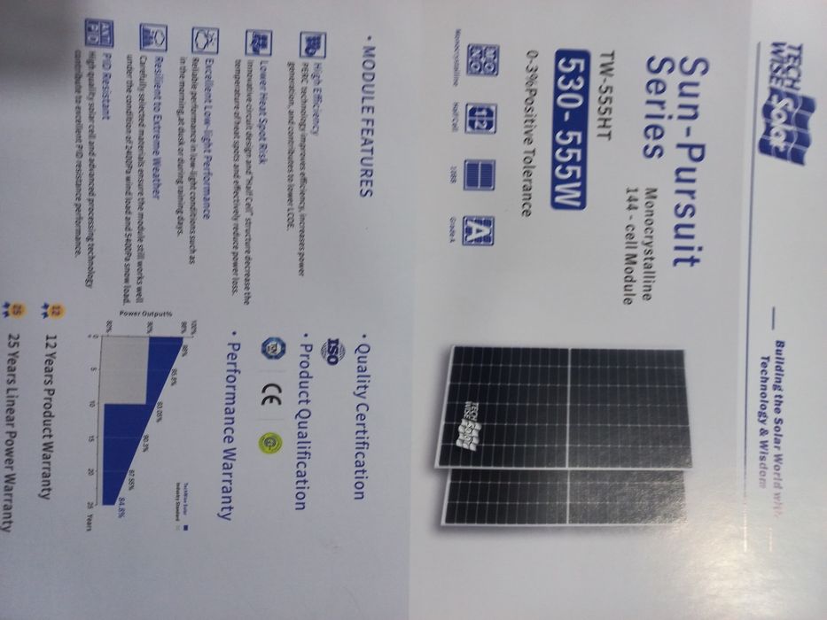 Продаётся солничний Панель 550w