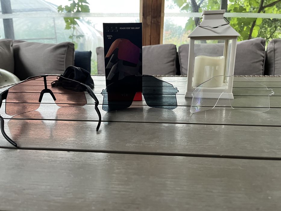 Слънчеви очила Van Rysel 900 Perf Negro Claro - Pack de 3 lentes