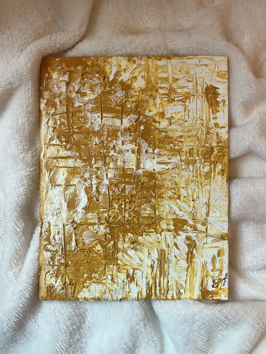 Картина - маслени бои ,,Echoes of Gold”