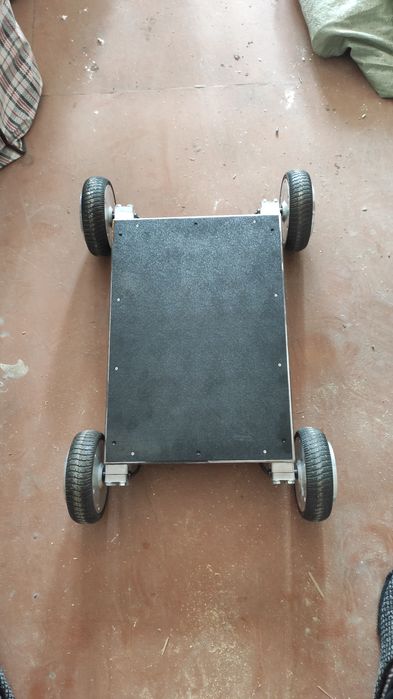 Мотор колеса от гироскутера с рамой