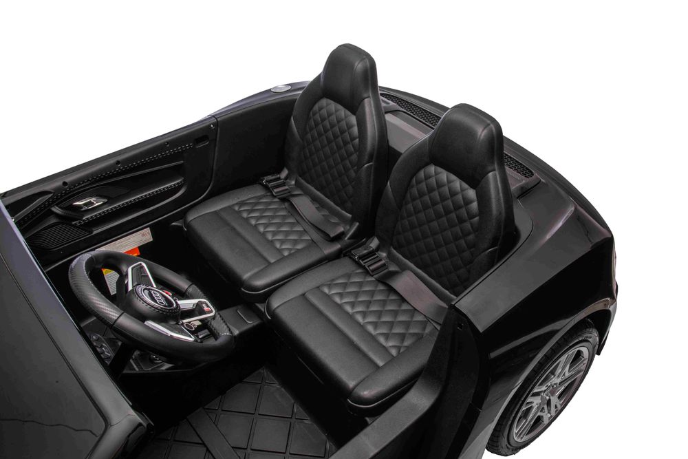 Лицензирана Акумулаторна Кола Audi R8 Premium,200W,24V,Помпещи гуми