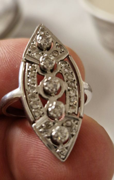 Калцо 750 проб с оригинал бриллиантами 7.3 гр