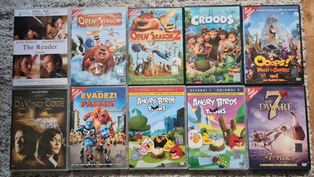 DVD-uri pentru copii (desene animate)