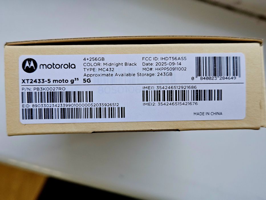 Motorola moto G35 5G 256GB 4+4GB RAM