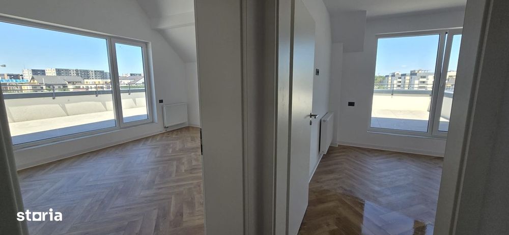 Ap. 3 camere , terasa de 90mp, intabulat.