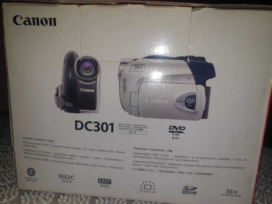 DVD камера CANON D301