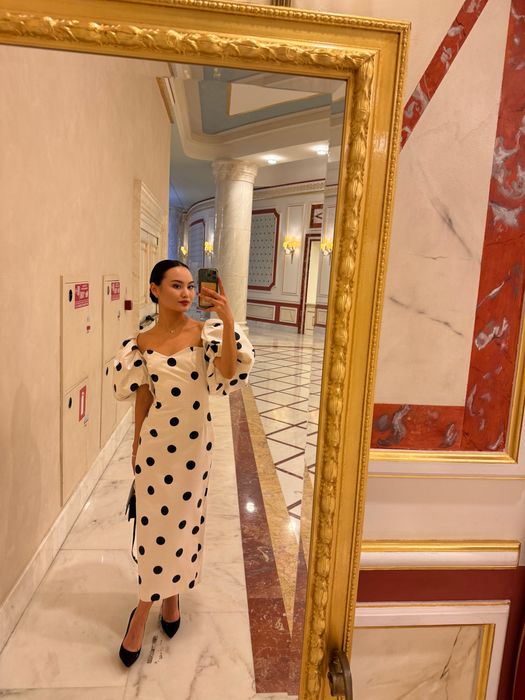 Платье Malli в горошек