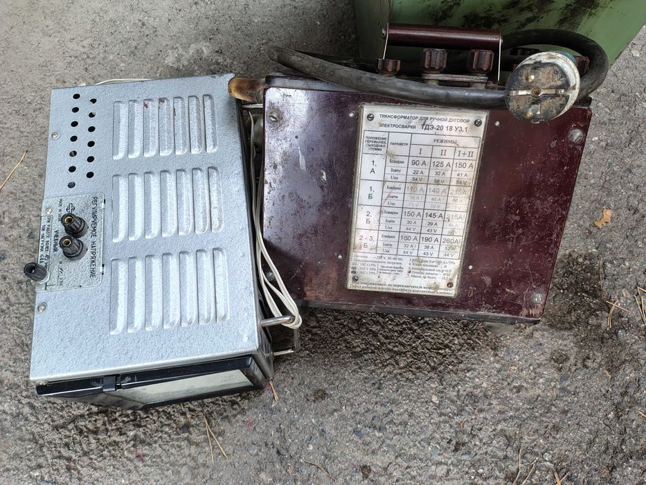 трансформатор  и медный сварочный