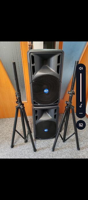 Vind boxe RCF 315 cu huse permanente