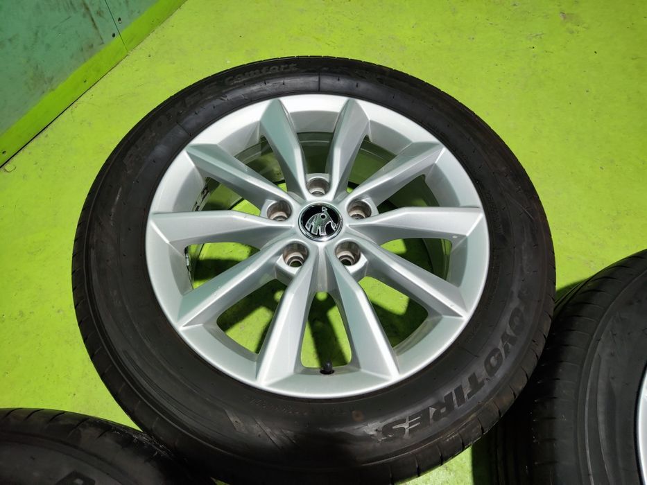 16 5x112 Skoda Octavia лети джанти 205/55/16 5х112 шкода 205/55/16