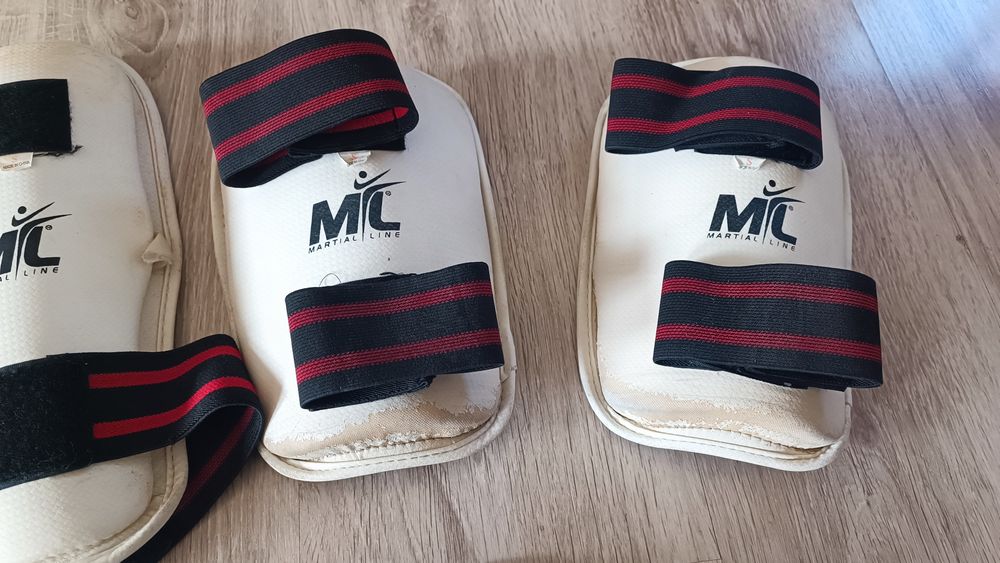 Set protectie Taekwondo, manusi si protectii picioare - copil marime S