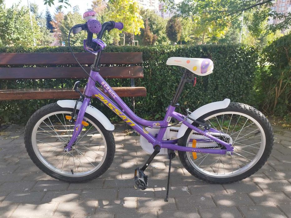 Продавам детски велосипед за момиче PASSATI BERNICE 20"