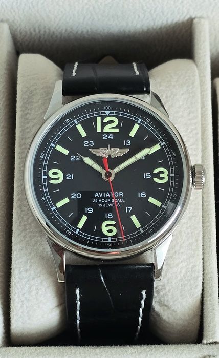 Ceas Aviator Raketa Mecanic 2609 URSS