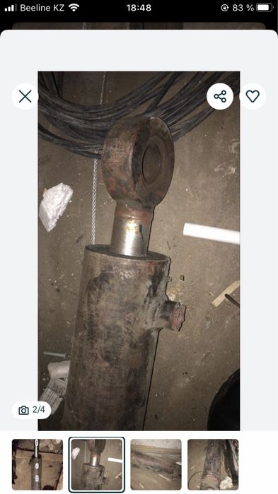 Гидроцилиндр от спец техники