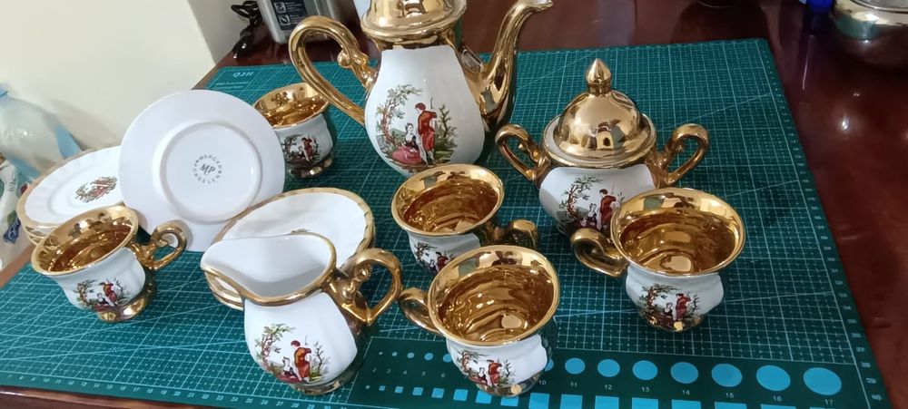 Фарфоровый Кофейный сервиз