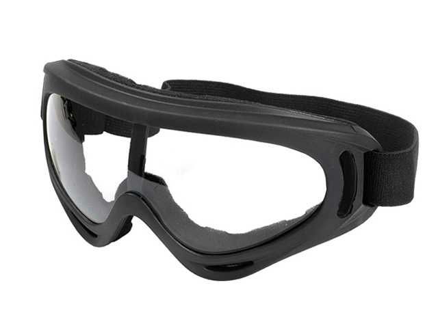 Ochelari Tactici Protectie Airsoft PJ V2 Negri Lentile Policarbonat