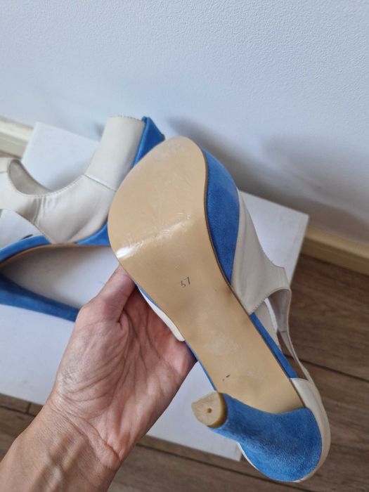 Pantofi piele naturala