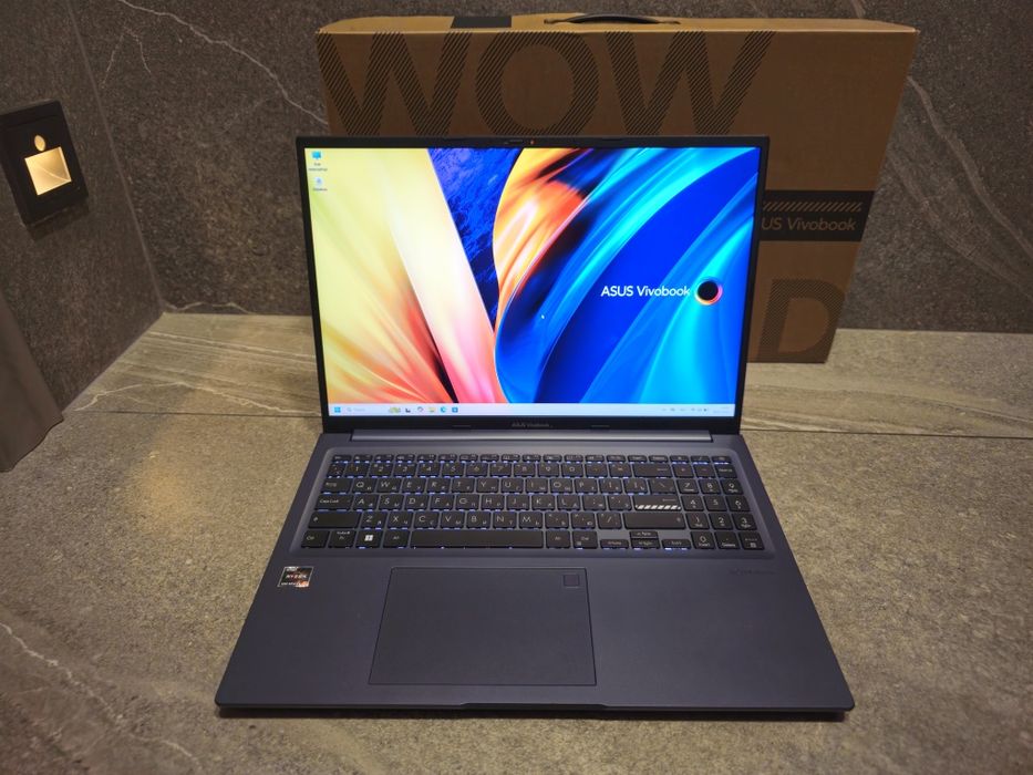 12и Ядерный Ноутбук ASUS Vivobook X16 (Ryzen 5/8ОЗУ/512SSD)