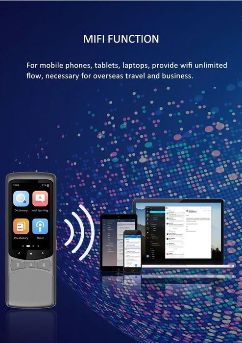 Голосовой электронный переводчик Translator Z3 на 134 языках