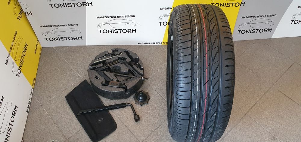 Roata rezervă Opel Insignia 225 55 R17, 7Jx17H2 IS41, cric, cheie roti