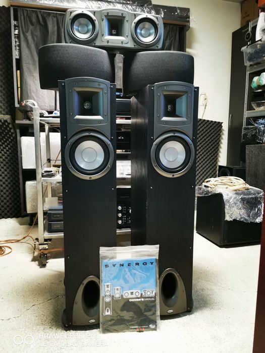 Boxe  Klipsch Synergy, sistem 5.0