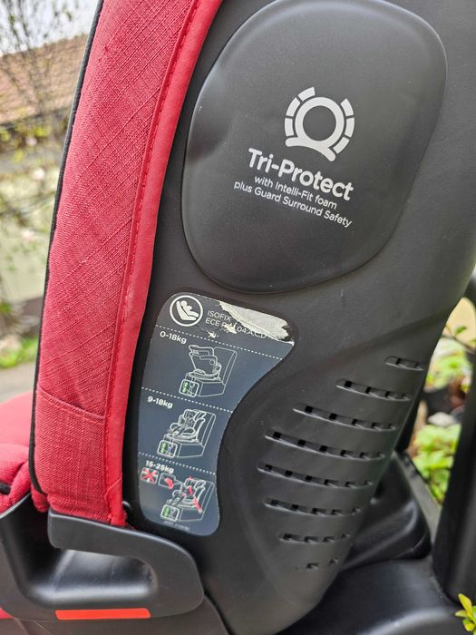 Scaun Auto Joie Stages 0–25 kg+Bază ISOFIX-foarte sigur, stare buna