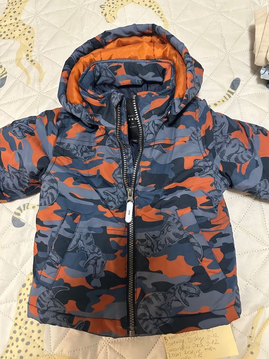 Зимни детски якета 9-12 Zara 12-18 80 също и 86 неразличими от нови