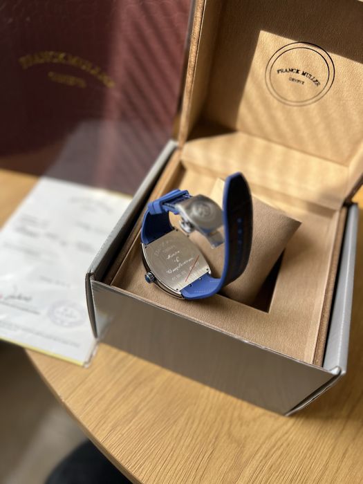 Franck Muller Vanquard Blue 44 mm