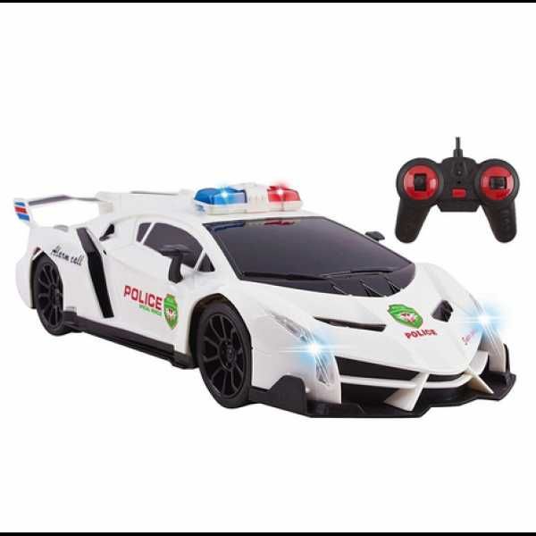 Атрактивна полицейска кола с отварящи се врати и дистанционно