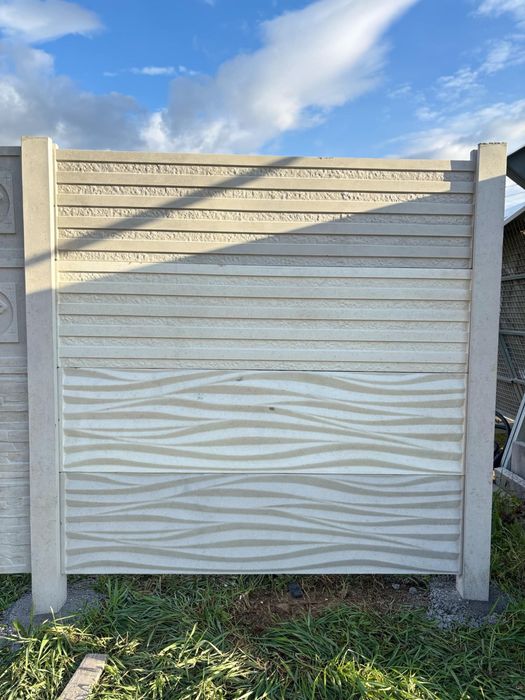 Placi gard din beton