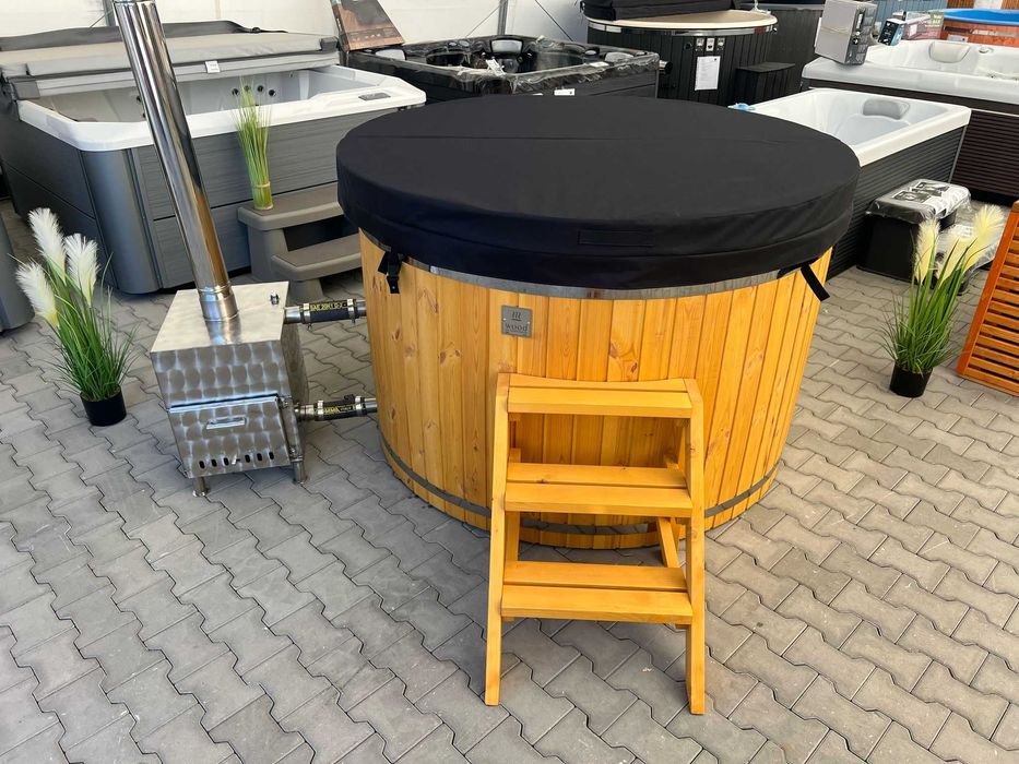 Ciubar Plastic / Fibra Model Popular Wood Spa Transylvania®️ 6-8 pers.