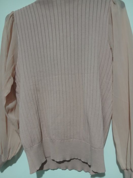 Bluza fete marca Sinsay masura 38/M maneci transparente stare perfecta