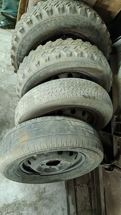 Нива, колёса б/у в сборе