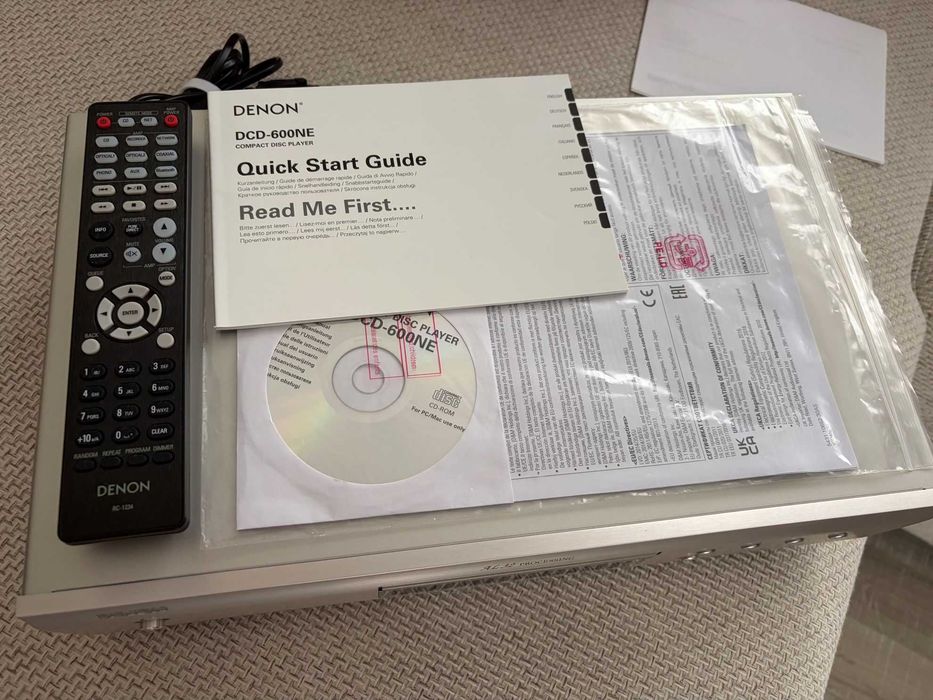Продавам CD DENON DCD-600NE като нов