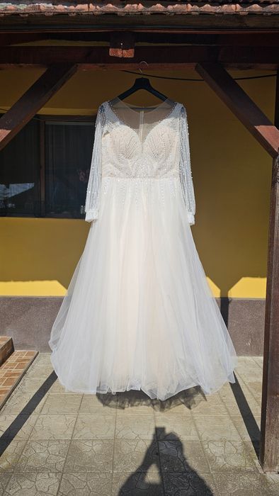 Rochie mireasă- mărime mare