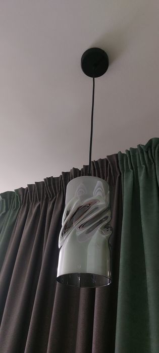 Люстра, лампы, стекло, метал