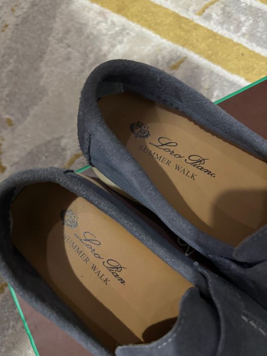 Loro Piana замшевые лоферы