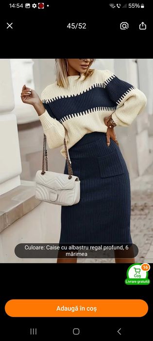 Compleu dama marime universala