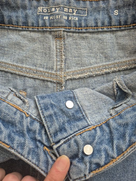 Маркова дънкова пола Noisy May - Размер S | Висока талия & Копчета