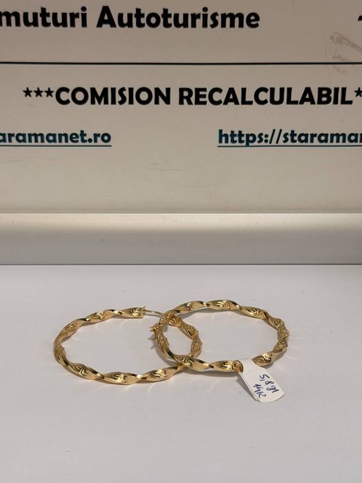 Cercei aur 14k 5,8gr (cdc)